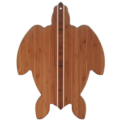 Totally Bamboo Sea Turtle Shape 1-Piece Cutting Board - Super Arbor