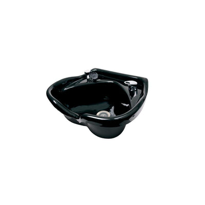 Omega 22-1/2 in. W x 10-1/4 in. D Acrylic Shampoo Sink with 522 Fixture, Spray, Strainer and Bracket - Super Arbor