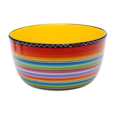 Tequila Sunrise Deep Serving Bowl - Super Arbor