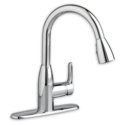 Colony Soft Single-Handle Pull-Down Sprayer Kitchen Faucet with 2.2 GPM in Polished Chrome - Super Arbor