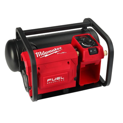 M18 FUEL 18-Volt Lithium-Ion Brushless Cordless 2 Gal. Electric Compact Quiet Compressor Kit W/ 8.0 Ah Battery & Charger - Super Arbor