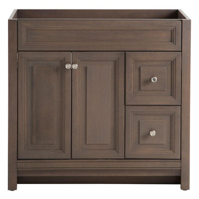 Brinkhill 36 in. W x 34 in. H x 22 in. D Bath Vanity Cabinet Only in Flagstone - Super Arbor