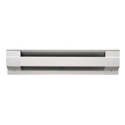 24 in. 350-Watt 240/208-Volt Electric Baseboard Heater in White - Super Arbor