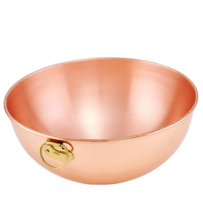 5 Qt. Solid Copper Beating Bowl - Super Arbor