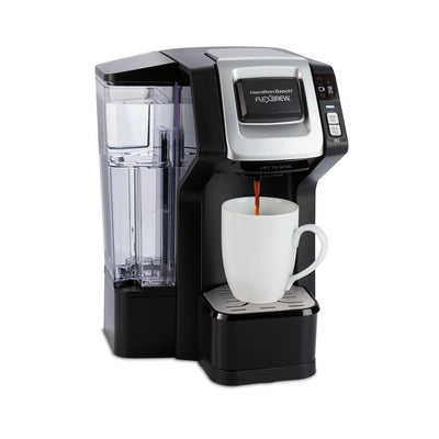 FlexBrew 1-Cup Black Single Serve Coffeemaker with Removable Water Reservoir - Super Arbor