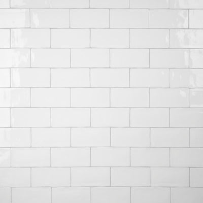 Merola Tile Castillo White 2-7/8 in. x 5-7/8 in. Ceramic Subway Wall Tile (5.67 sq. ft. / Case) - Super Arbor