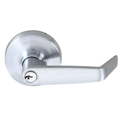 Satin Chrome Lever Classroom Exit Device Trim Pull - Super Arbor