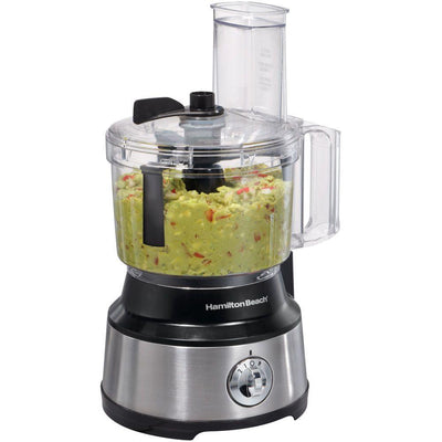 450-Watt 10-Cup Food Processor with Bowl Scraper Attachment - Super Arbor