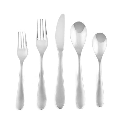 Azura Satin Mirror 20-Piece Flatware Set (Service for 4) - Super Arbor