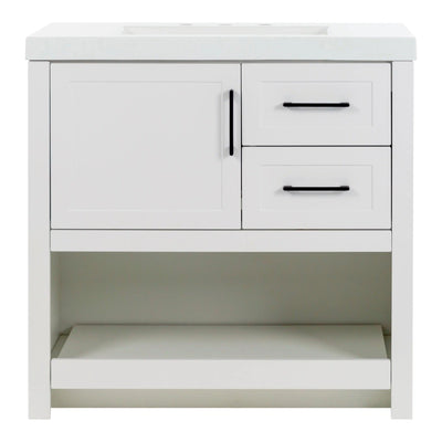 Ashton 37 in. White Vanity