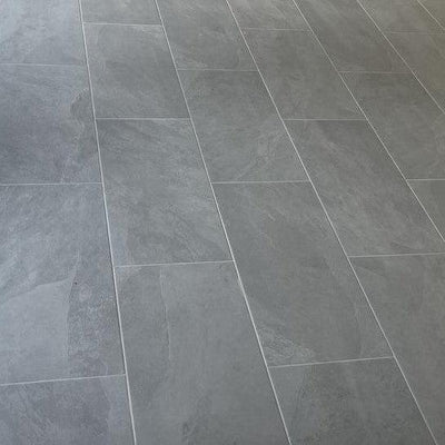 Dove Grey 12-in x 24-in Glazed Porcelain Floor and Wall Tile (1.92-sq. ft/ Piece)