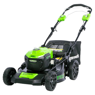 Greenworks 40-volt Lithium Ion Self-propelled 21-in Cordless Electric Lawn Mower
