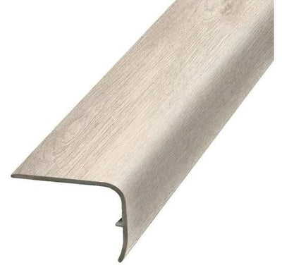 Haze 1.32 in. Thick x 1.88 in. Wide x 78.7 in. Length Vinyl Stair Nose Molding - Super Arbor