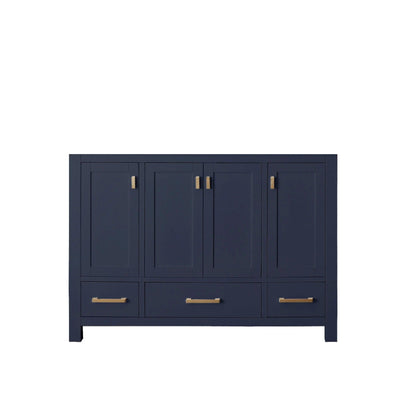 Kent 48 in. Navy Blue Single Vanity Base