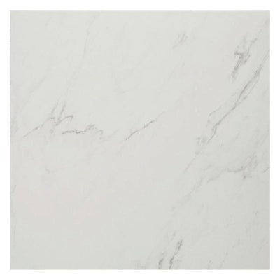 LifeProof Carrara 18 in. x 18 in. Glazed Porcelain Floor and Wall Tile (17.6 sq. ft. / case)