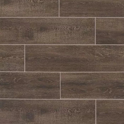 LifeProof Coffee Wood 6 in. x 24 in. Glazed Porcelain Floor and Wall Tile (14.55 sq. ft. / case)