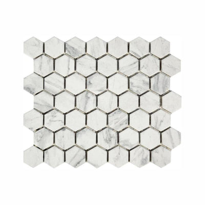 LifeProof Carrara 10 in. x 12 in. x 6.35mm Ceramic Mosaic Floor and Wall Tile (0.81 sq. ft. / piece)
