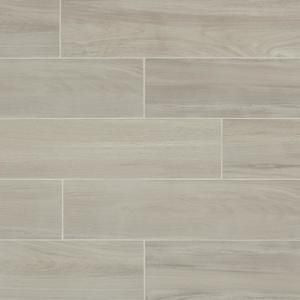 LifeProof Linen Wood 6 in. x 24 in. Glazed Porcelain Floor and Wall Tile (14.55 sq. ft. / case)