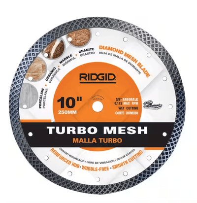 10 in. Mesh Rim Diamond Blade - Super Arbor