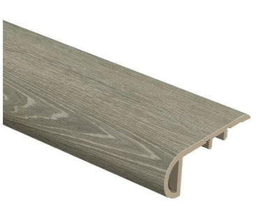 Sterling Oak/Gray Birch Wood 1 in. Thick x 2-1/2 in. Wide x 94 in. Length Vinyl Stair Nose Molding