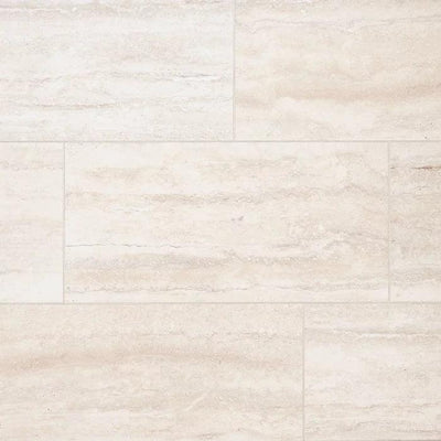 Travertini Bianco Porcelain Tile