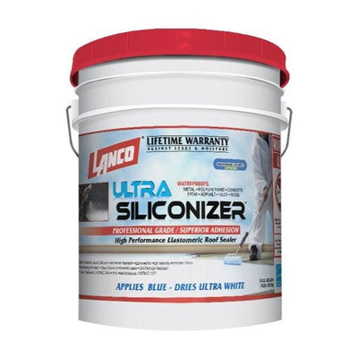 Ultra Siliconizer 5 Gal. 100% Acrylic Elastomeric White Reflective Roof Sealer