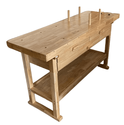 YUKON 60 in., Three Drawer Hardwood Workbench - Super Arbor