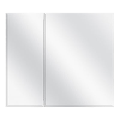 30 in. x 26 in. Frameless Recessed or Surface-Mount Bi-View Medicine Cabinet - Super Arbor