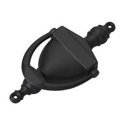 6-1/4 in. Black Door Knocker - Super Arbor