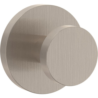 Modern Round 2.75 in. Satin Nickel Post Hook - Super Arbor