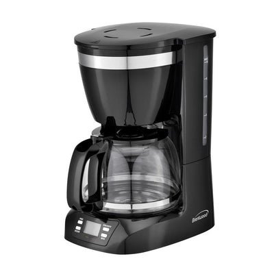 10-Cup Black Digital Coffee Maker - Super Arbor