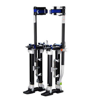 24 in. to 40 in. Adjustable Height Black Drywall Stilts - Super Arbor
