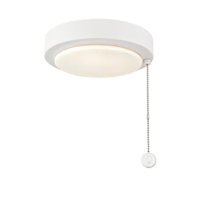 Matte White Ceiling Fan Dimmable LED Light Kit - Super Arbor