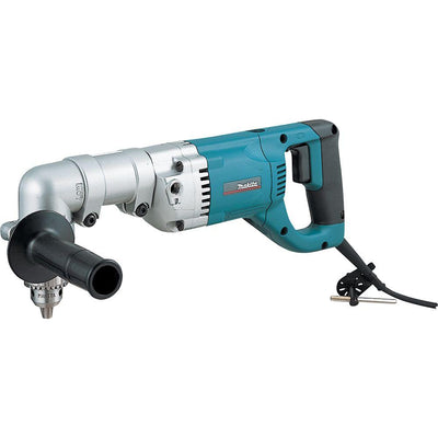 7.5 Amp 1/2 in. Corded 2-Speeds Reversible Angle Drill with Chuck Key Side Handle and Tool Case - Super Arbor