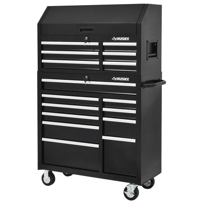 41 in. 16-Drawer Tool Chest and Cabinet Set