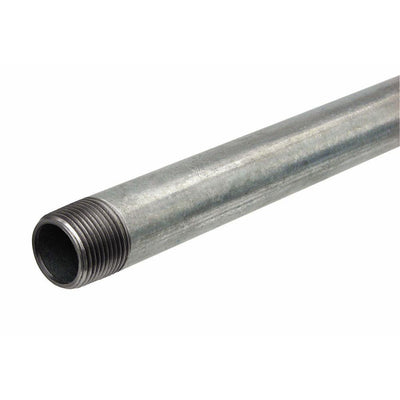 1 in. x 48 in. Galvanized Steel Pipe - Super Arbor