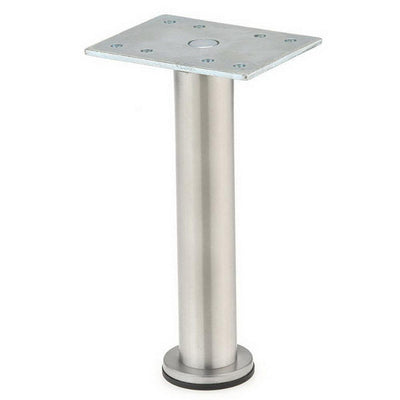 7-7/8 in. Stainless Steel Zinc Round Leg - Super Arbor