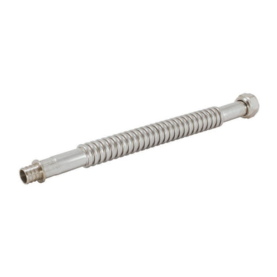 3/4 in. FIP x 3/4 in. Crimp PEX x 24 in. Corrugated Stainless Steel Water Heater Connector - Super Arbor