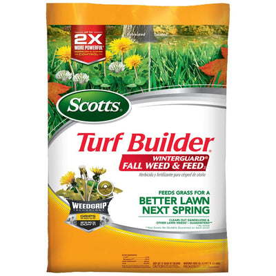Scotts Turf Builder Winterguard 43 lbs. 15,000 sq. ft. Fall Lawn Fertilizer Plus Weed Control - Super Arbor