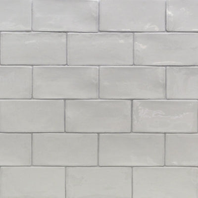 Ivy Hill Tile Catalina White 3 in. x 6 in. x 8 mm Polished Ceramic Subway Wall Tile (5.38 sq. ft./case) - Super Arbor