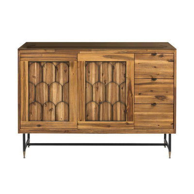 Mariscal 48 in. W x 21 in. D Bathroom Vanity Cabinet Only in Rustic Wood - Super Arbor