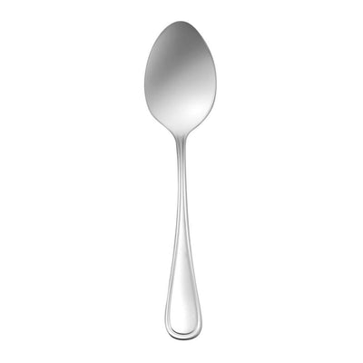 New Rim 18/10 Stainless Steel Silver Serving Spoon (Set of 12) - Super Arbor