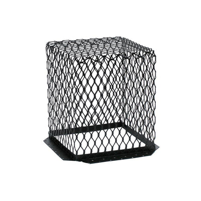 VentGuard 7 in. x 7 in. Roof Wildlife Exclusion Screen in Galvanized Black - Super Arbor