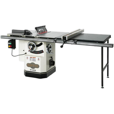 10 in. 3 HP Cabinet Table Saw with Riving Knife and Long Rails - Super Arbor