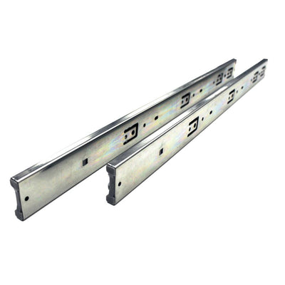 24 in. Side Mount Soft Close Full Extension Ball Bearing Drawer Slide with Installation Screws (1-Pair) - Super Arbor