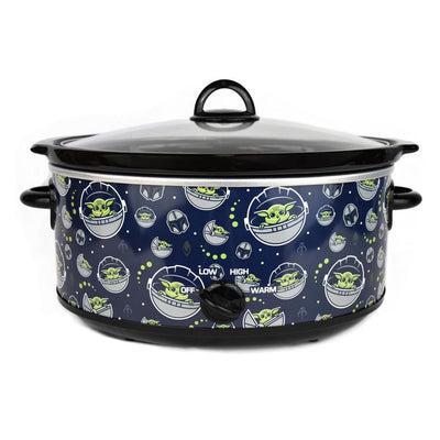 Star Wars The Mandalorian 7 Qt Navy Blue Slow Cooker - Super Arbor