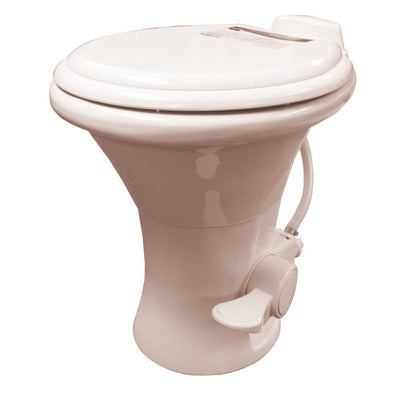 Dometic 310 Series Standard Gravity-Flush Toilet in White - Super Arbor