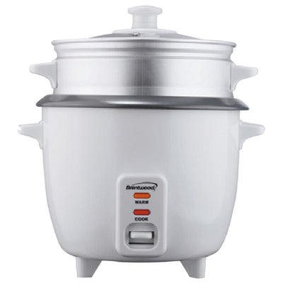 10-Cup White Steam Rice Cooker - Super Arbor