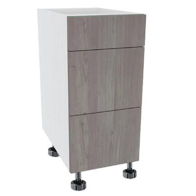 Ready to Assemble Standard 18 in. x 34-1/2 in. x 24 in. Drawer Base Cabinet in Grey Nordic Wood - Super Arbor