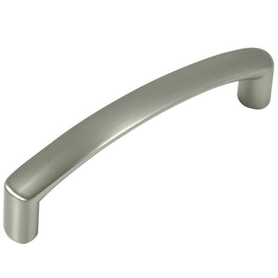 Aventura 3-3/4 in. Center-to-Center Brushed Satin Nickel Pull - Super Arbor